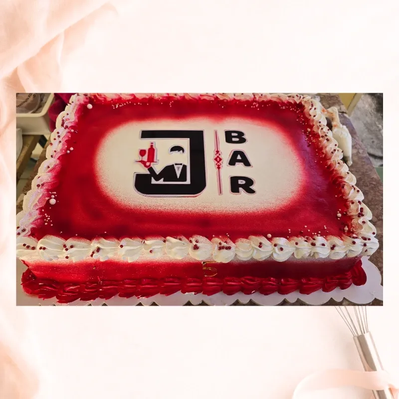 Cake rectangular 60 x 40. (Bandeja)