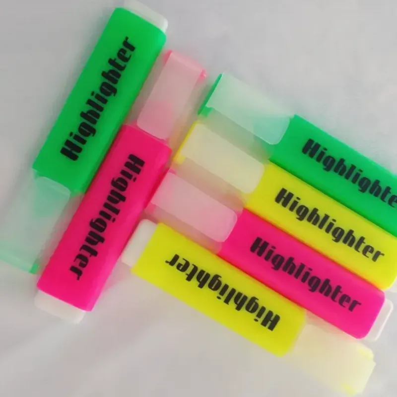 Plumones resaltadores