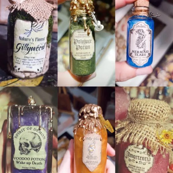 Pociones decorativas grandes