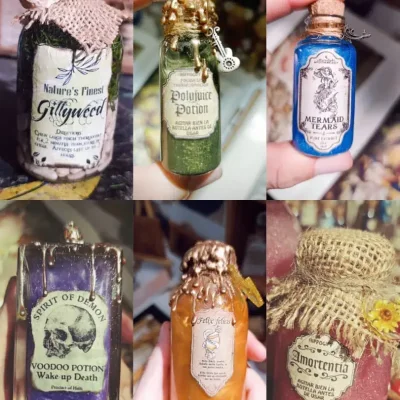 Pociones decorativas grandes