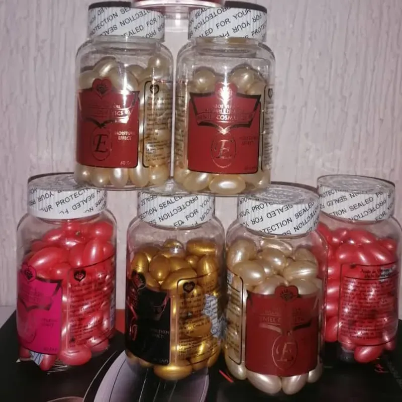 Cápsulas de Vitamina E para el Cabello