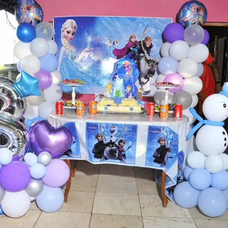 Decoración de frozen