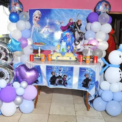 Decoración de frozen