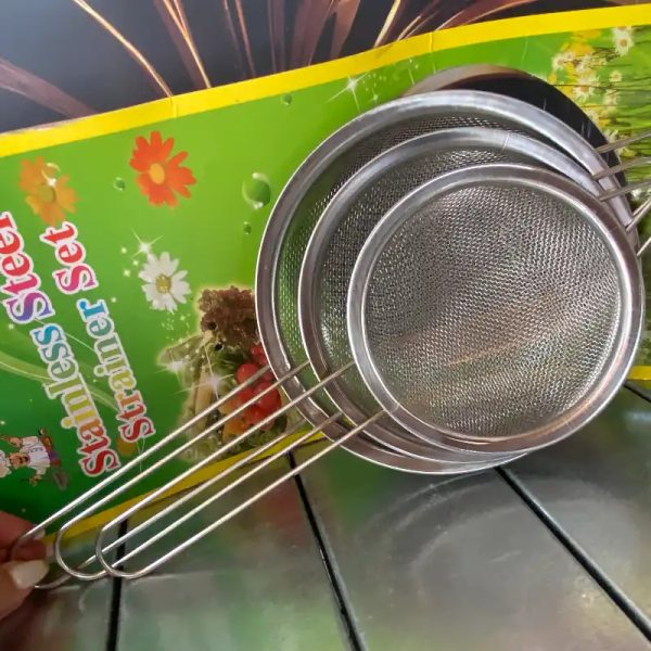 Juego de Colador