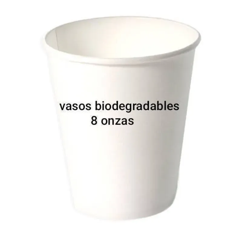 VASO BIOGRADABLE 8 OZ