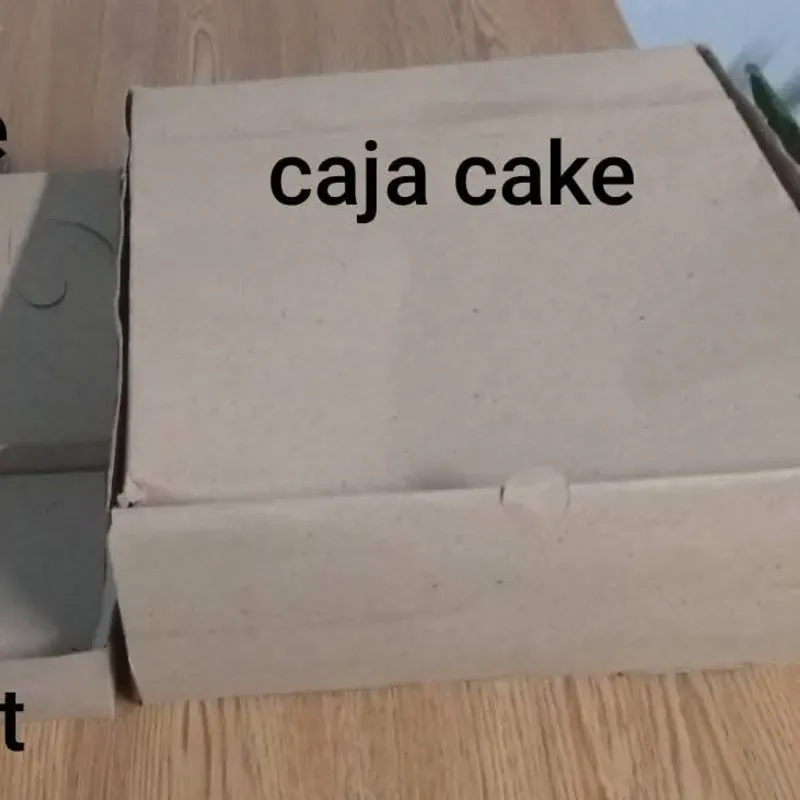 Caja para Cake