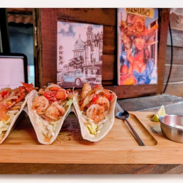 Tacos de Camarón (3u)