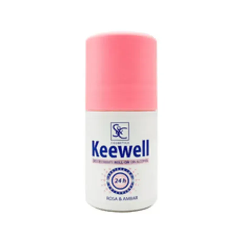 Keewell Desodorante S/A Rosa & Ambar 90 ml
