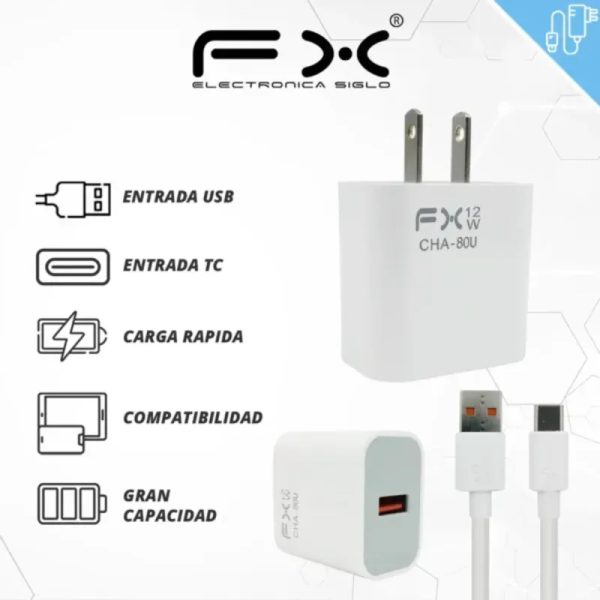 CARGADOR PUERTO C. 12W