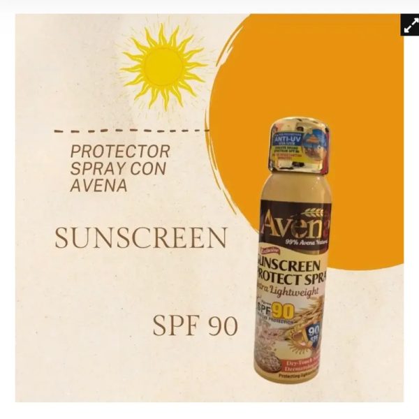 Protector solar en spray de Avena✨