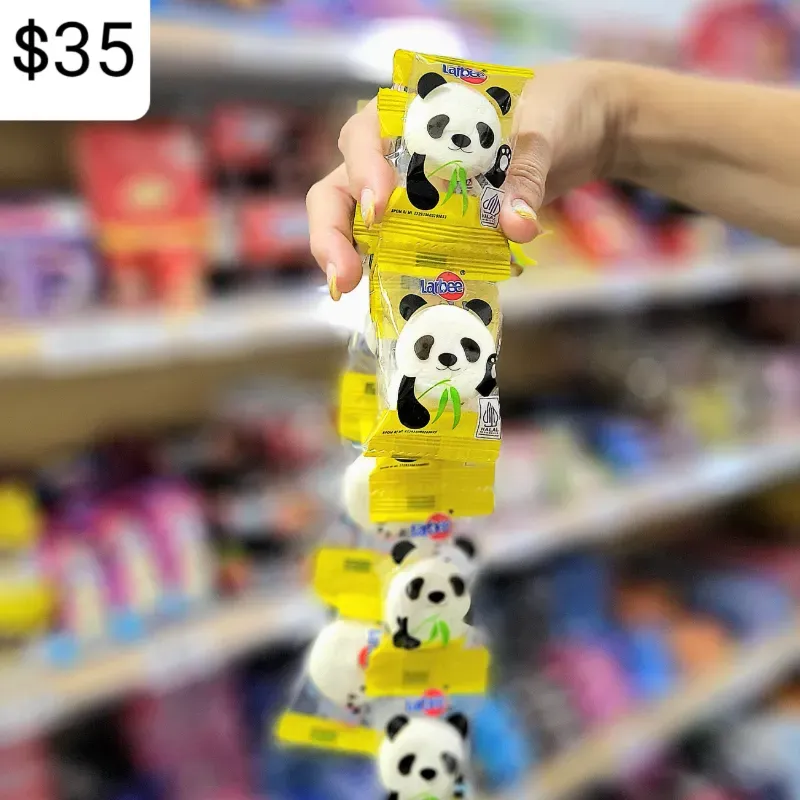 Malvavisco relleno de vainilla