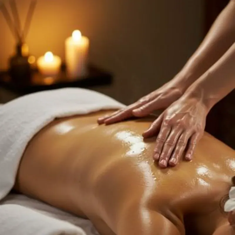 Masaje con velas aromáticas de 90 min