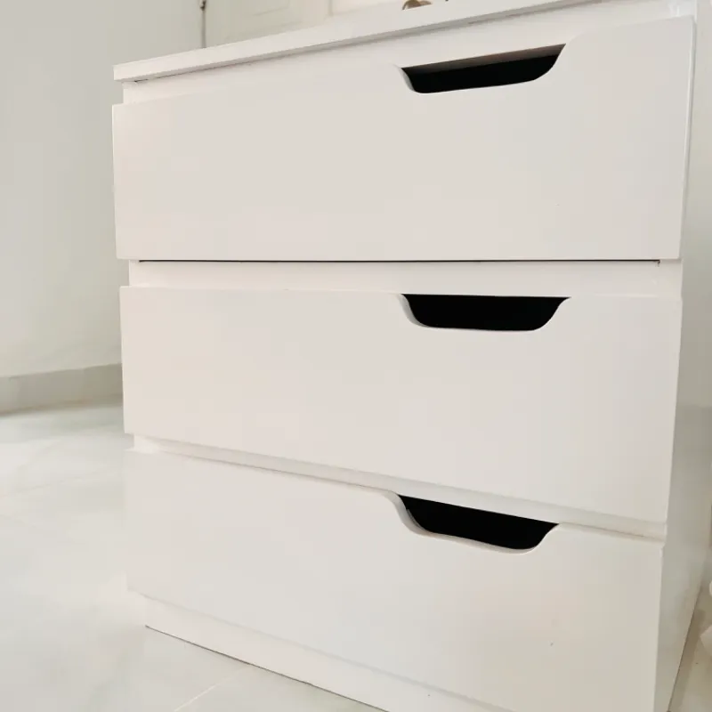 Mesitas auxiliares cajoneras No. 1