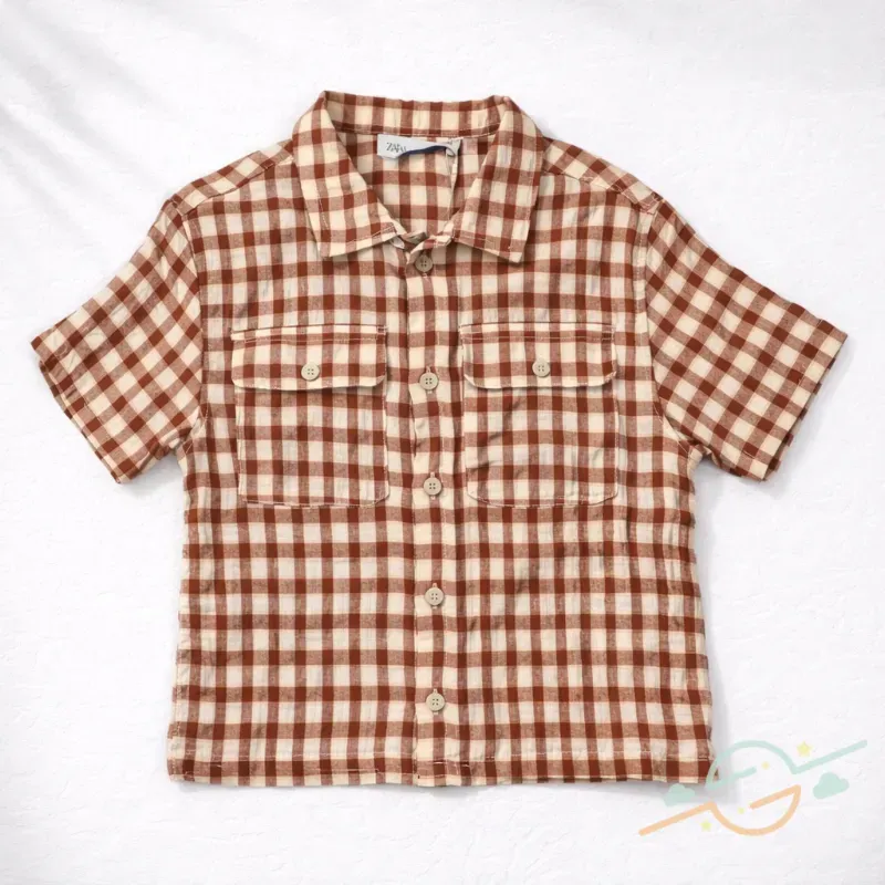 Camisa cuadros ZARA