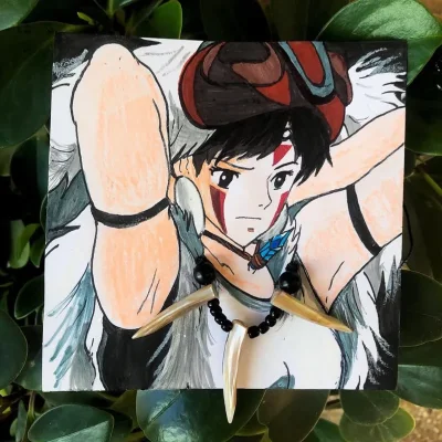 Collar de la princesa Mononoke