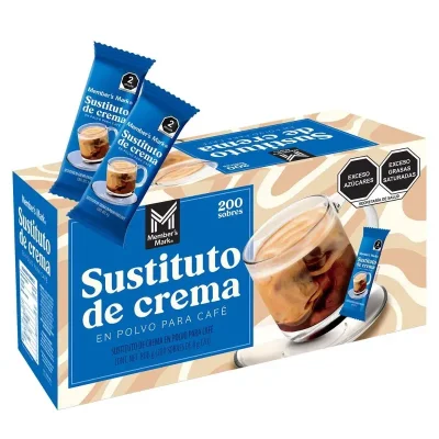 Caja de coffee mate sustituto de crema