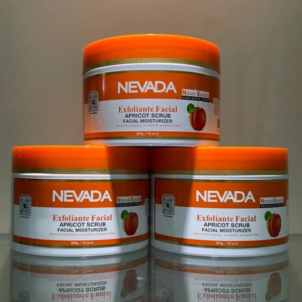 Exfoliante facial de durazno
