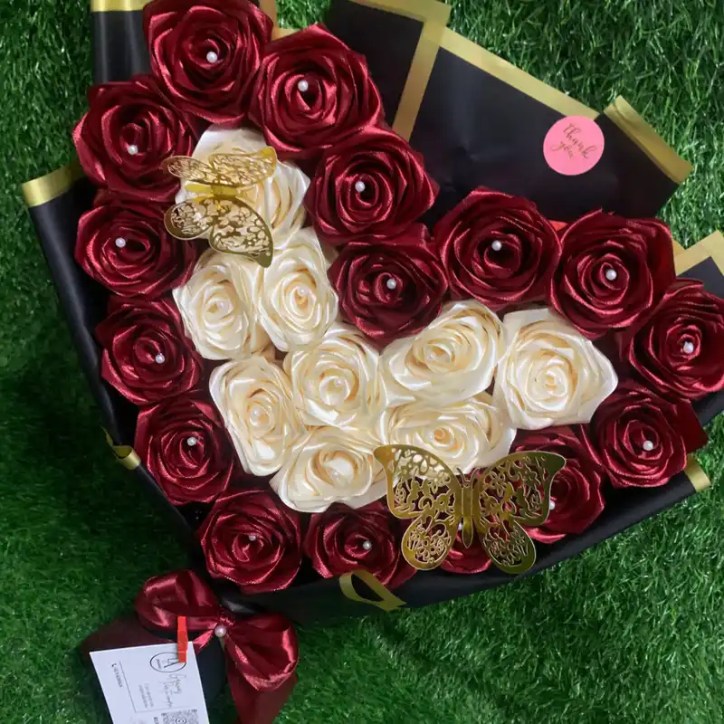 Ramo de corazón gigante