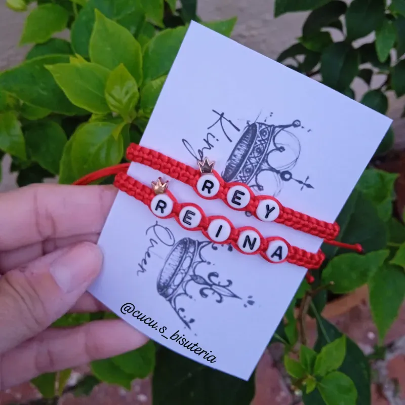 Set de pulseras para compartir