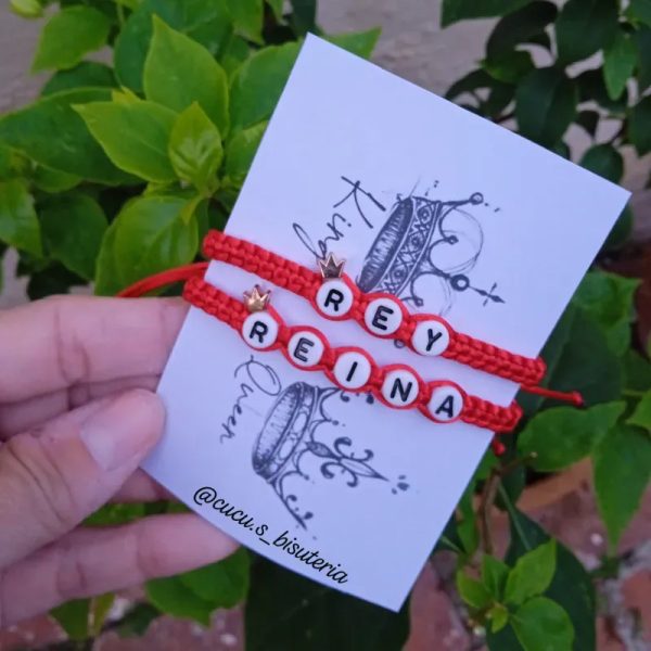 Set de pulseras para compartir