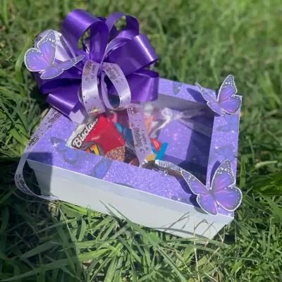 Cajita con transparencia