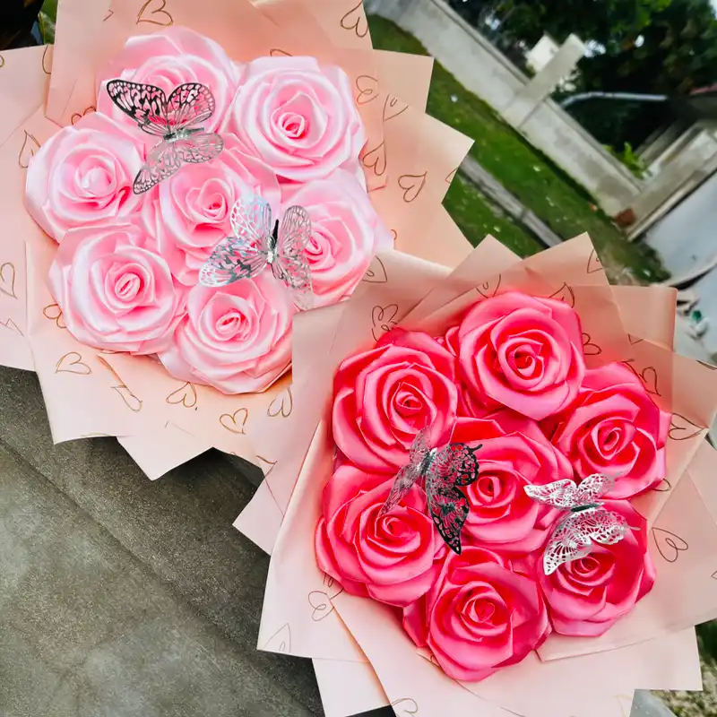 Ramos 7 rosas eternas