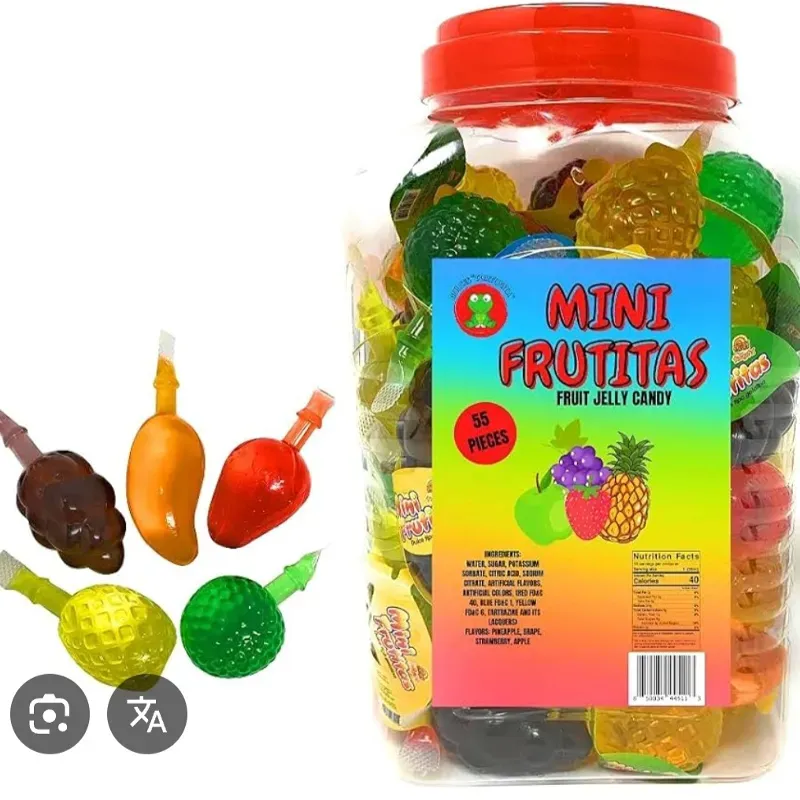 Mini fruticas (gelatina)
