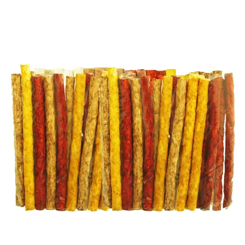 Palitos de carnaza para perros