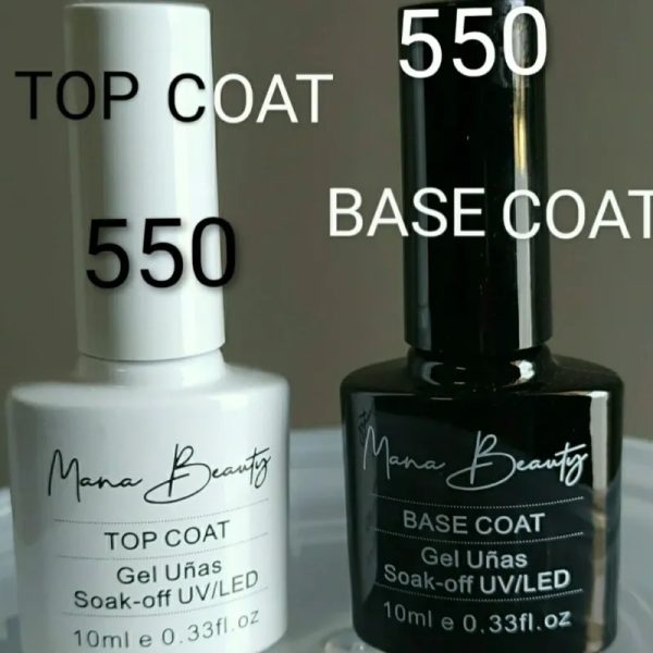 TOP COAT Y BASE COAT  10 ml