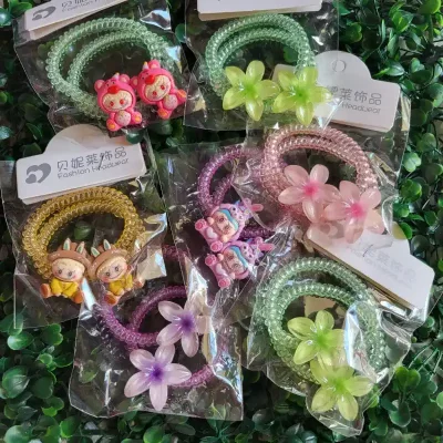 Parejas de muelles para el cabello