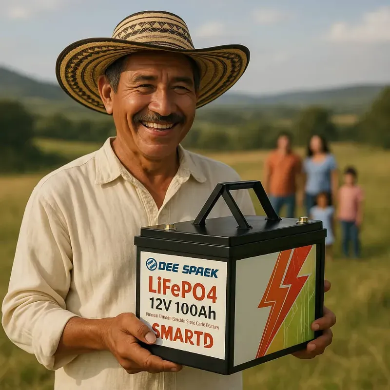   Batería DEE SPAEK LiFePO₄ 12V 100Ah