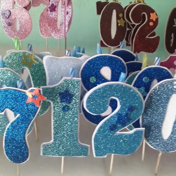 Números para cake