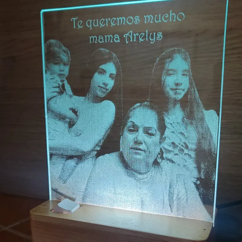 Lámparas personalizadas con fotos