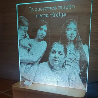 Lámparas personalizadas con fotos