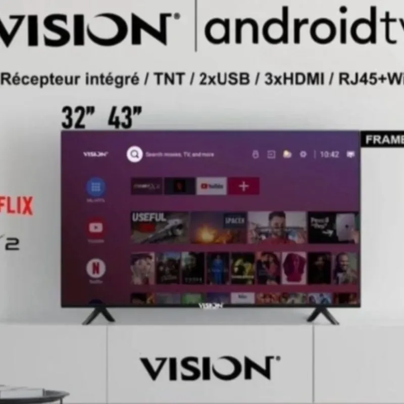 TV  VISION android TV 32"