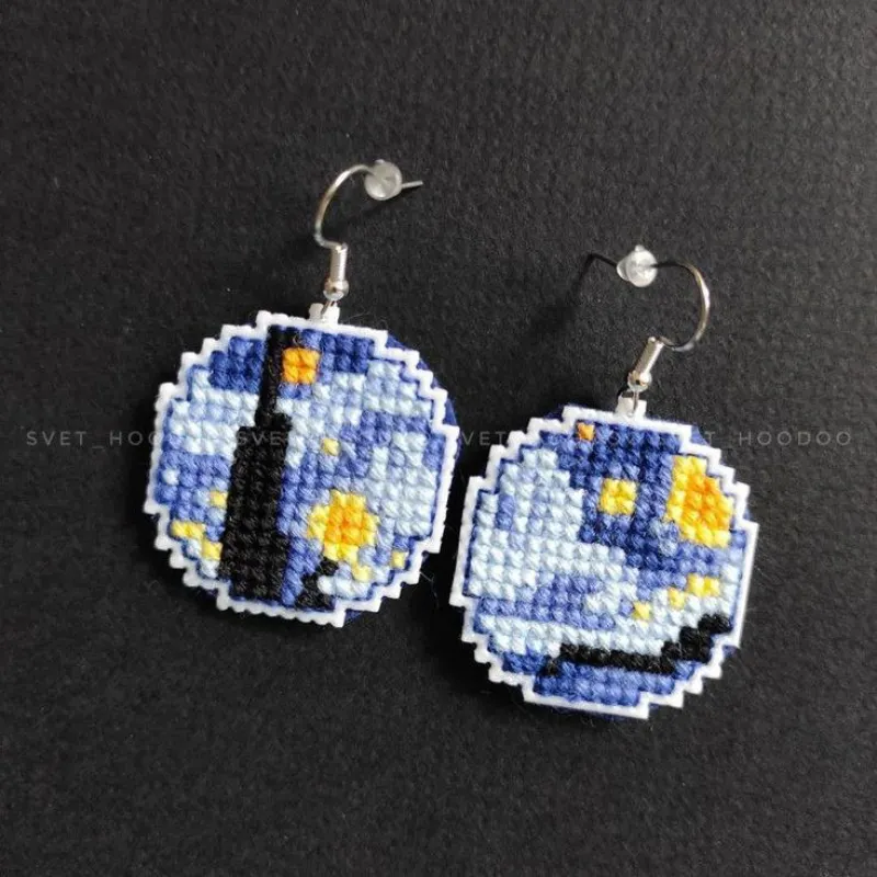 Aretes Van Gogh