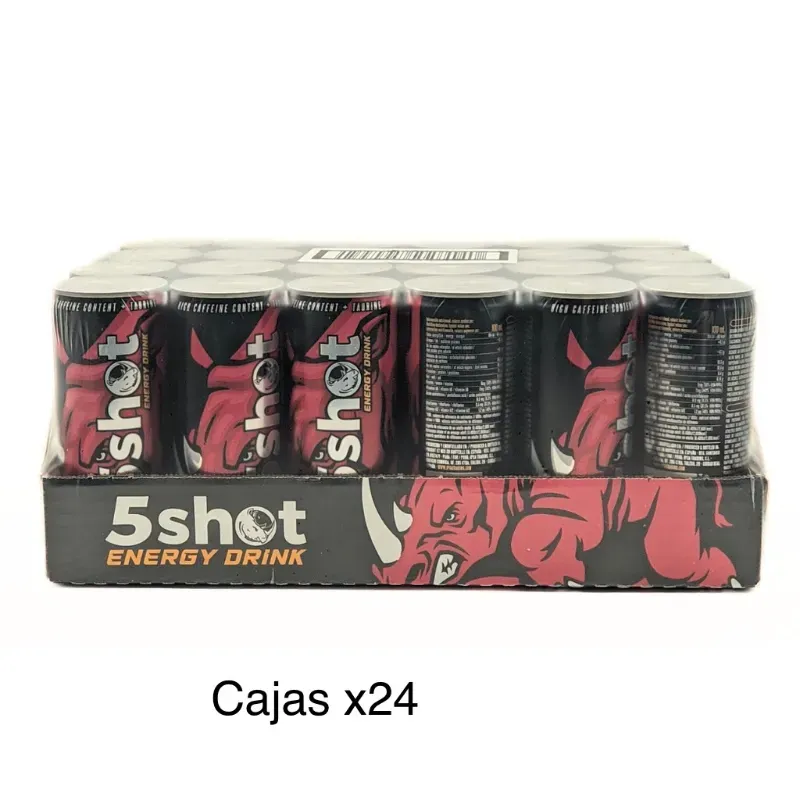 Bebida Energizante 5Shots 24u