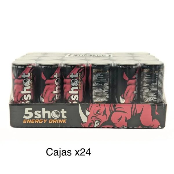 Bebida Energizante 5Shots 24u