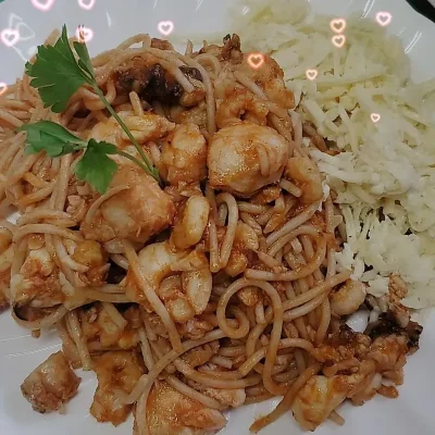 Spaghetti frutti di mare
