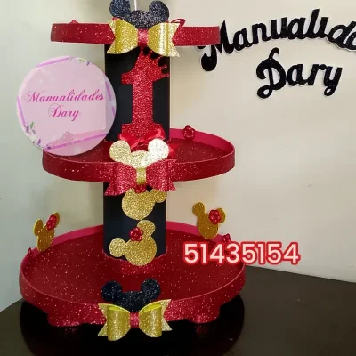 Base para cupcakes 3 brillante