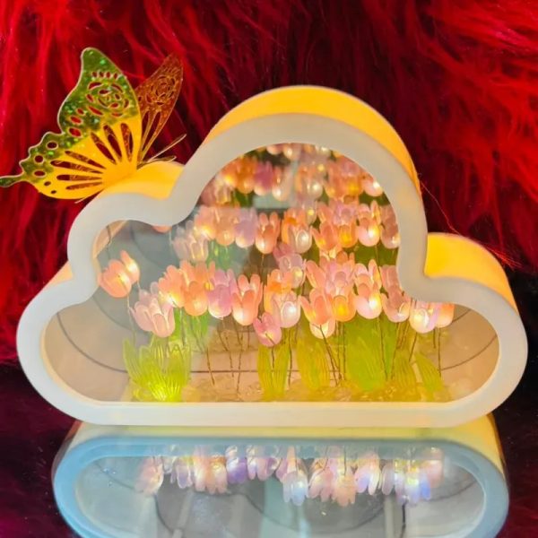 Nube de tulipanes