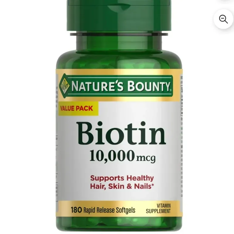 Biotin Nature's Bounty 10000mcg