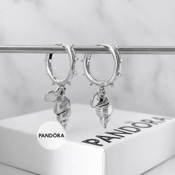 Argollas con colgantes Pandora