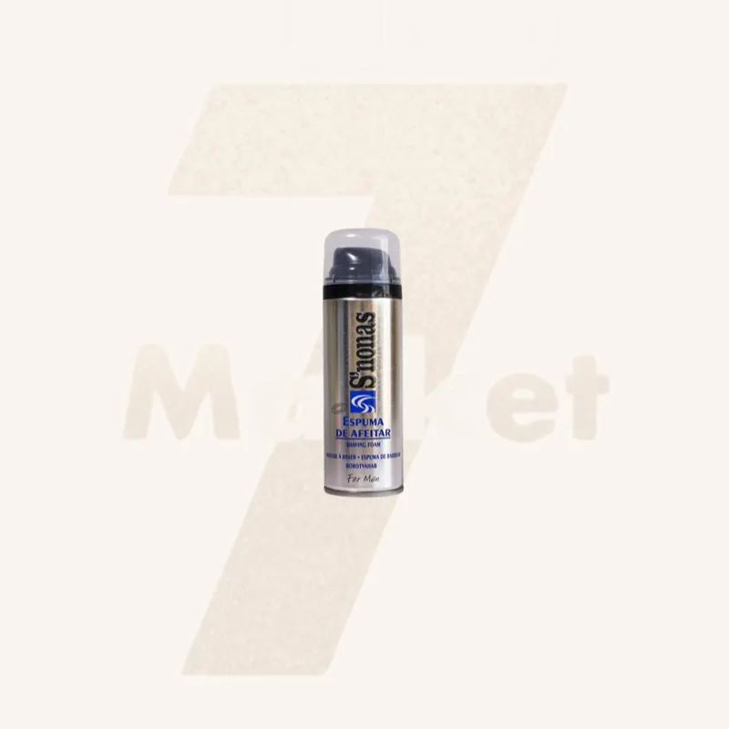Espuma de afeitar Snonas