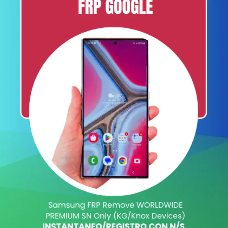 FRP GOOGLE PARA DISPOSITIVOS SAMSUNG
