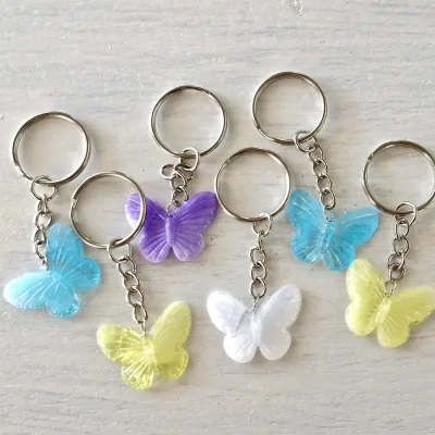 Llaveros mariposas