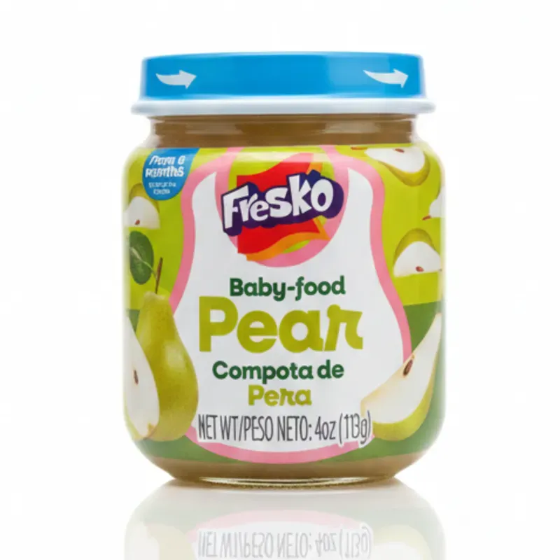 Compota de Sabor Pera Fresko 113 g (4 oz)