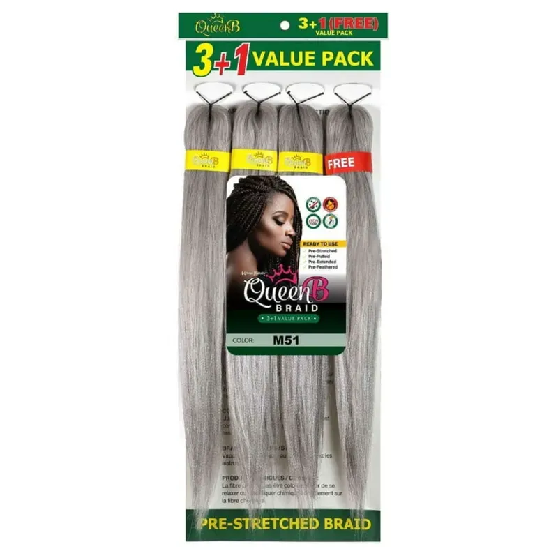 Cabello  Kanekalon de 50 pulgadas # M51