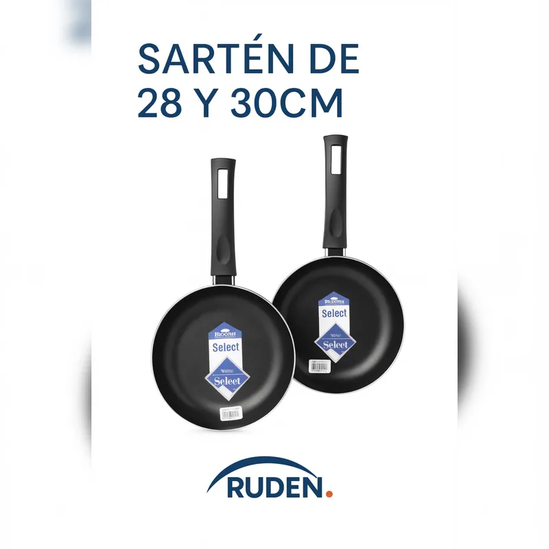Sartenes de 28 y 30cm