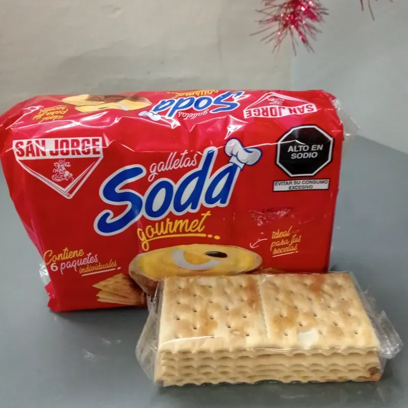 Galletas soda gourtmet